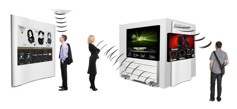 Directional speakers store